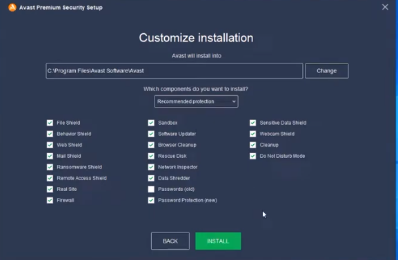 avast premium security download